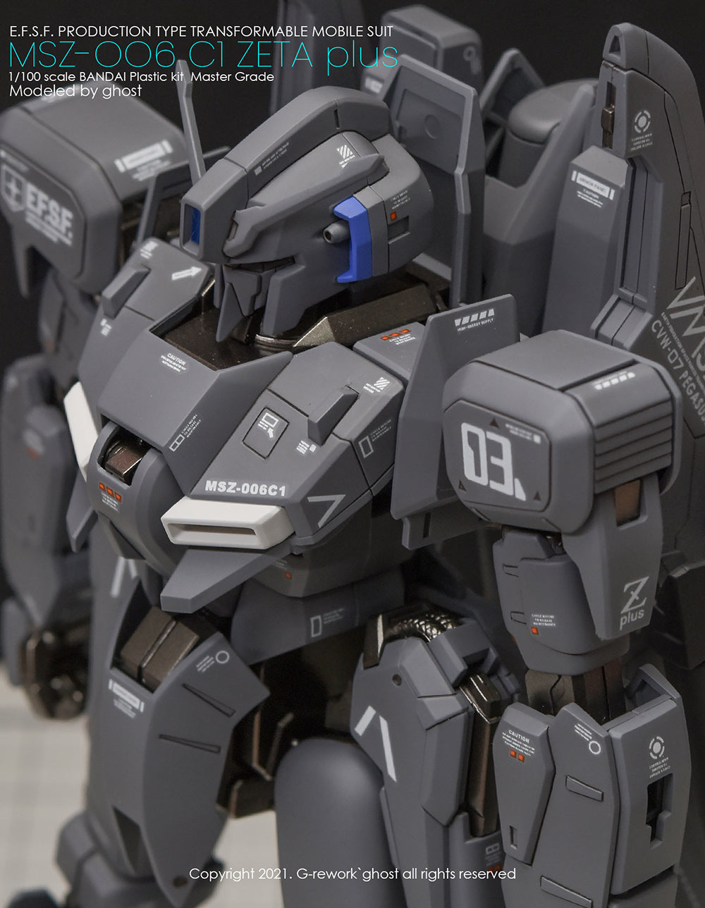 G-REWORK - [MG] ZETA PLUS C1 Water Decal