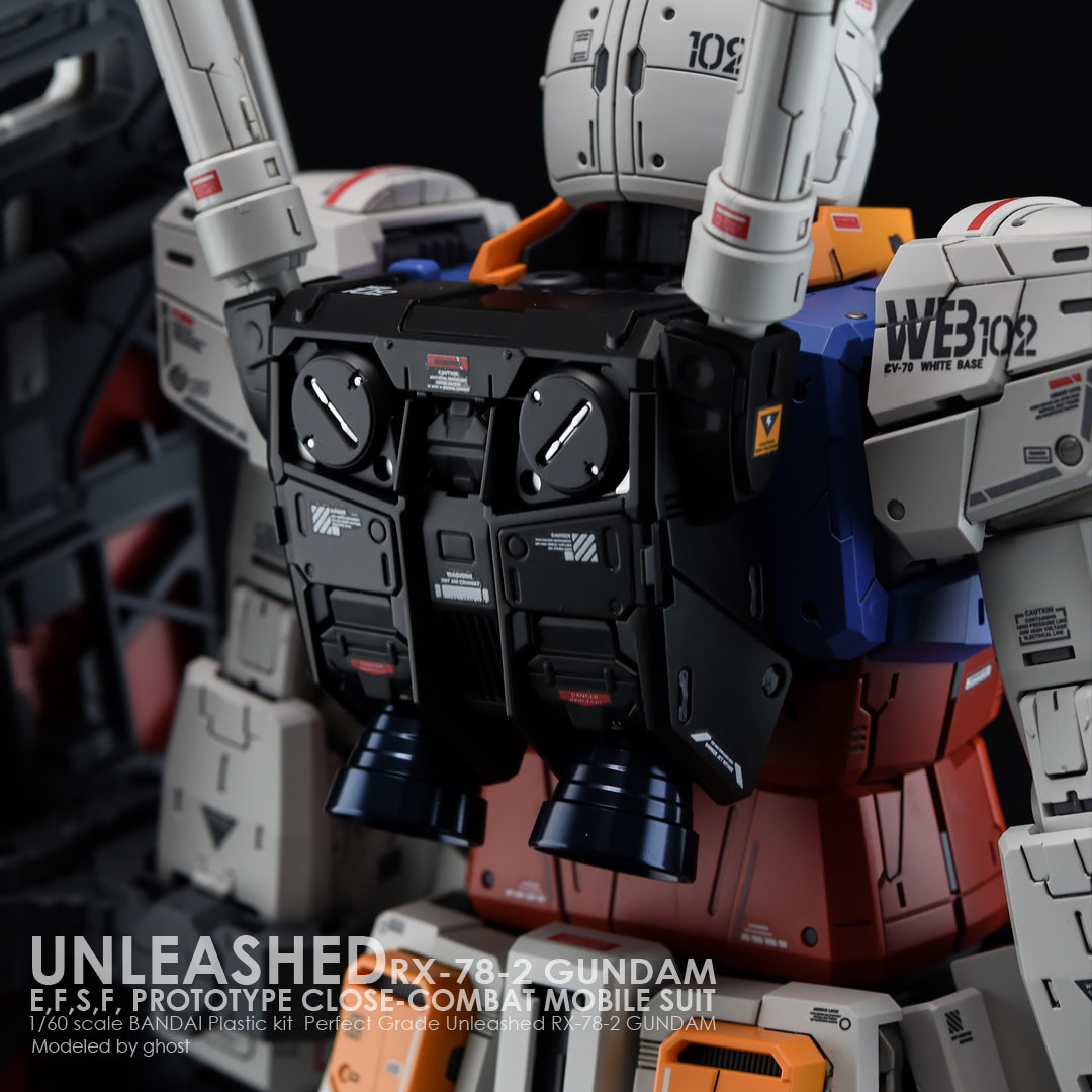 G-REWORK - [PG] UNLEASHED RX-78-2 GUNDAM Water Decal