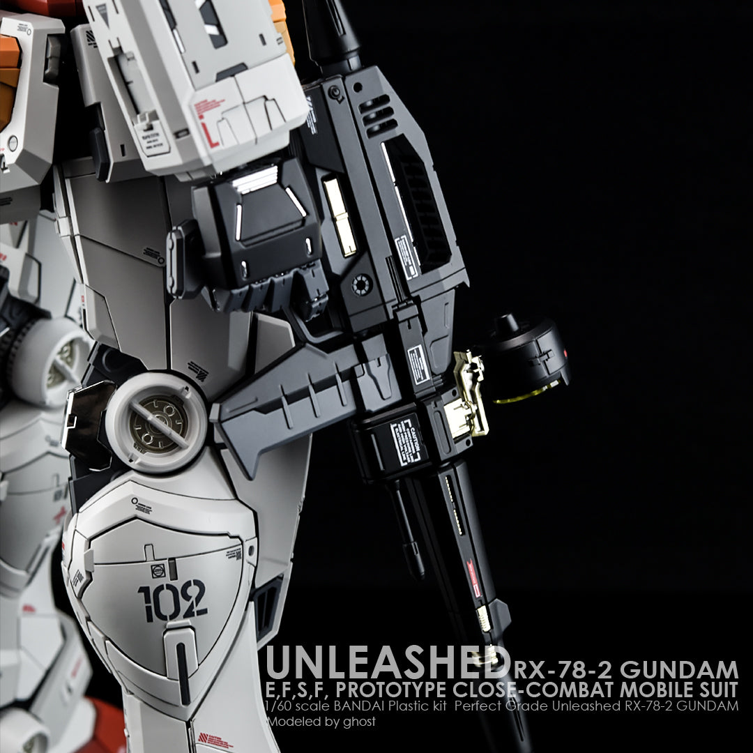 G-REWORK - [PG] UNLEASHED RX-78-2 GUNDAM Water Decal