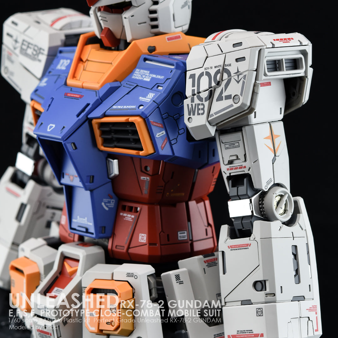G-REWORK - [PG] UNLEASHED RX-78-2 GUNDAM Water Decal