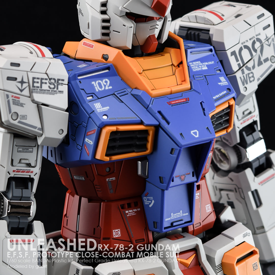 G-REWORK - [PG] UNLEASHED RX-78-2 GUNDAM Water Decal