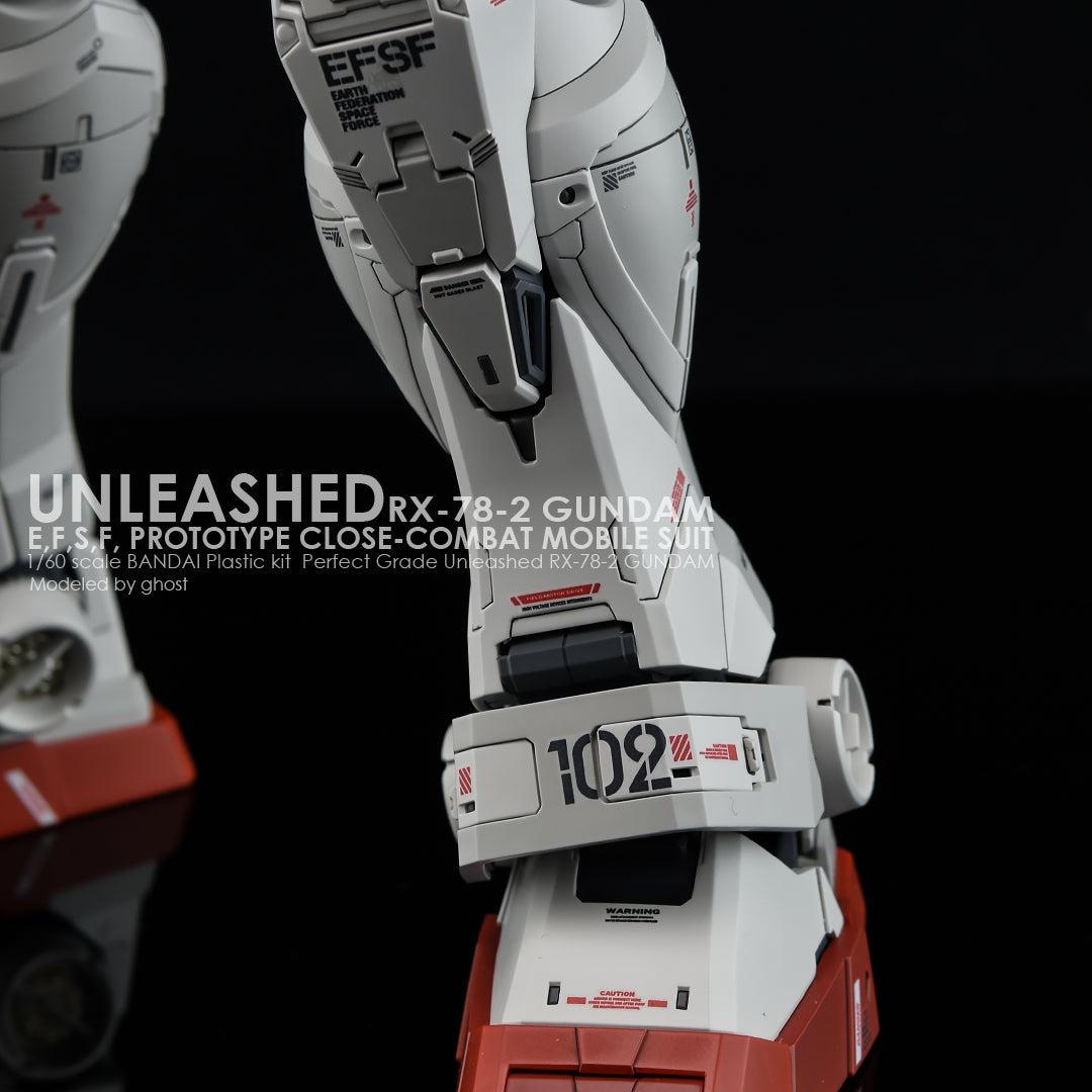 G-REWORK - [PG] UNLEASHED RX-78-2 GUNDAM Water Decal
