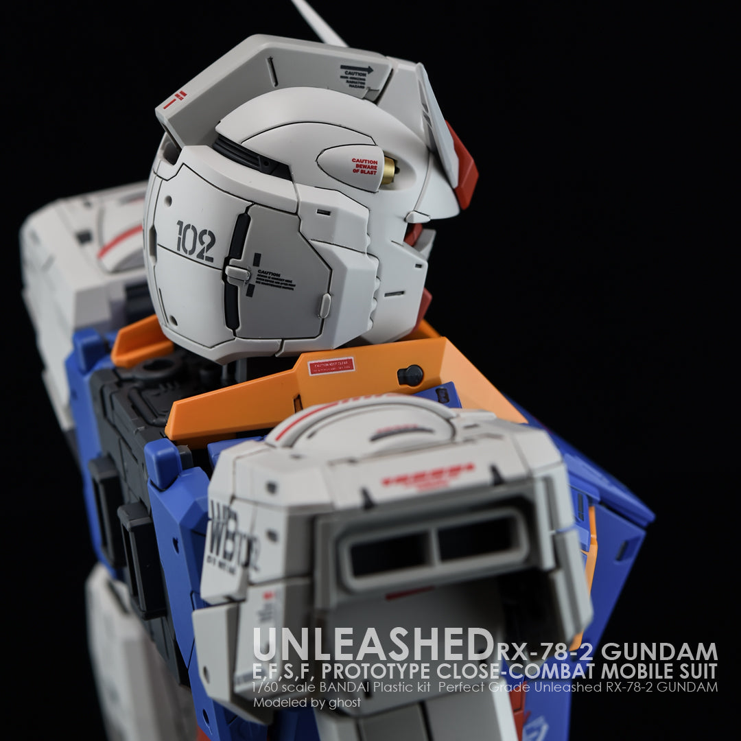 G-REWORK - [PG] UNLEASHED RX-78-2 GUNDAM Water Decal