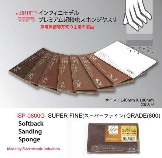 Sanding Sponge #800 (2pcs)