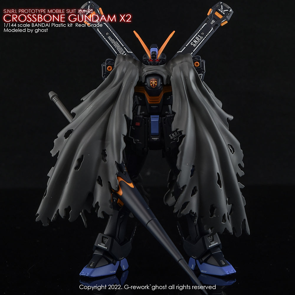 G-REWORK - [RG] CROSSBONE GUNDAM X2 Water Decal