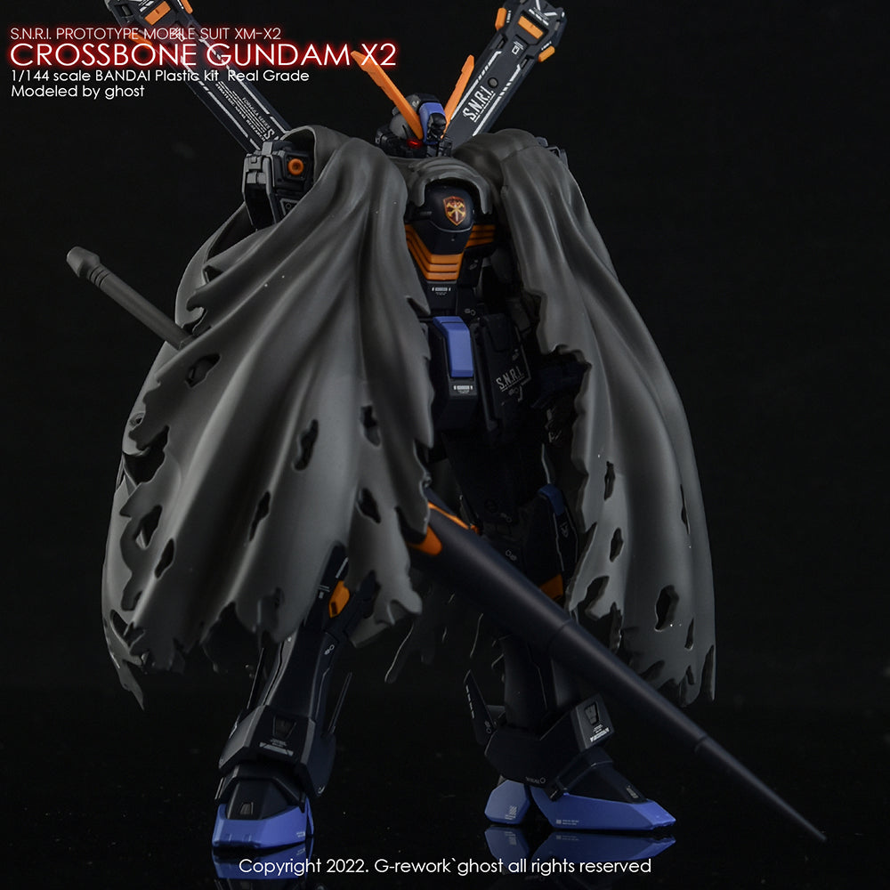 G-REWORK - [RG] CROSSBONE GUNDAM X2 Water Decal