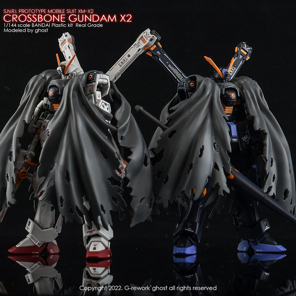 G-REWORK - [RG] CROSSBONE GUNDAM X2 Water Decal