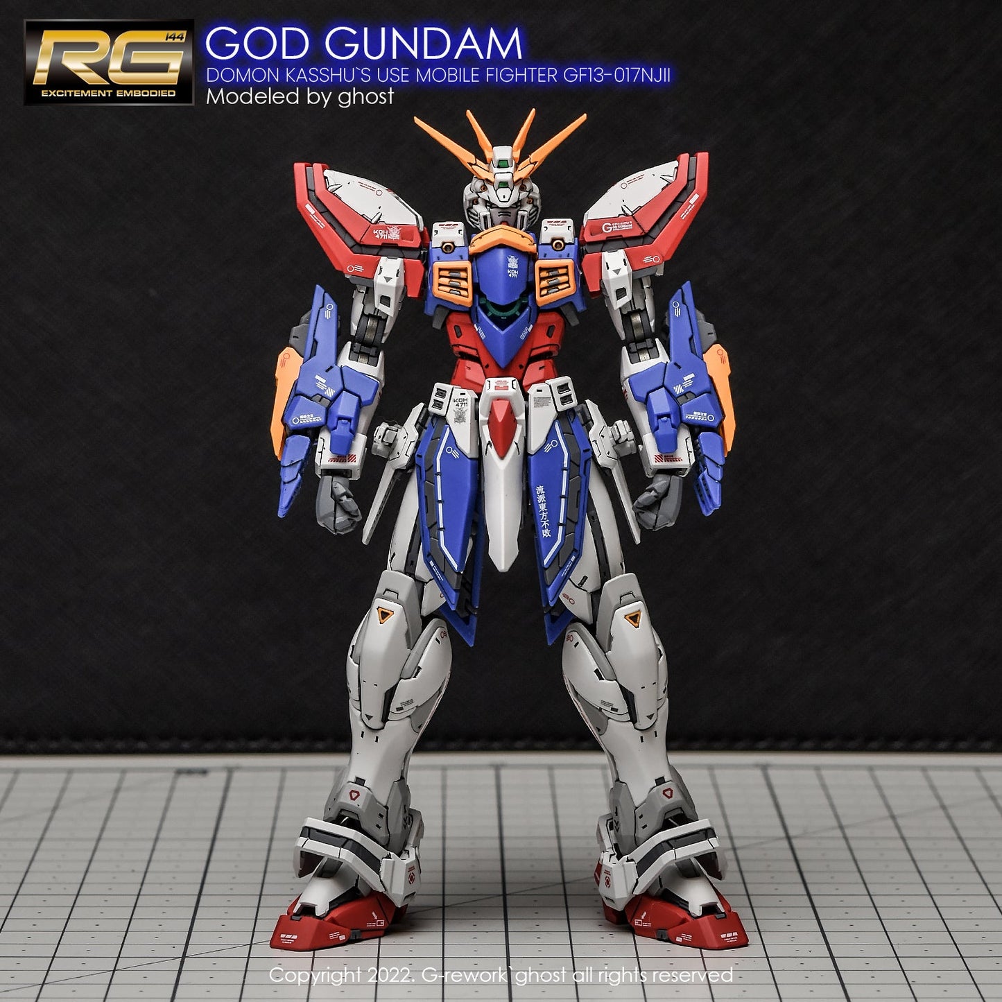 G-REWORK - [RG] GOD GUNDAM Water Decal