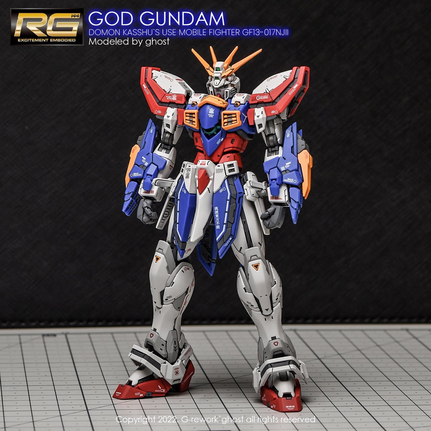 G-REWORK - [RG] GOD GUNDAM Water Decal