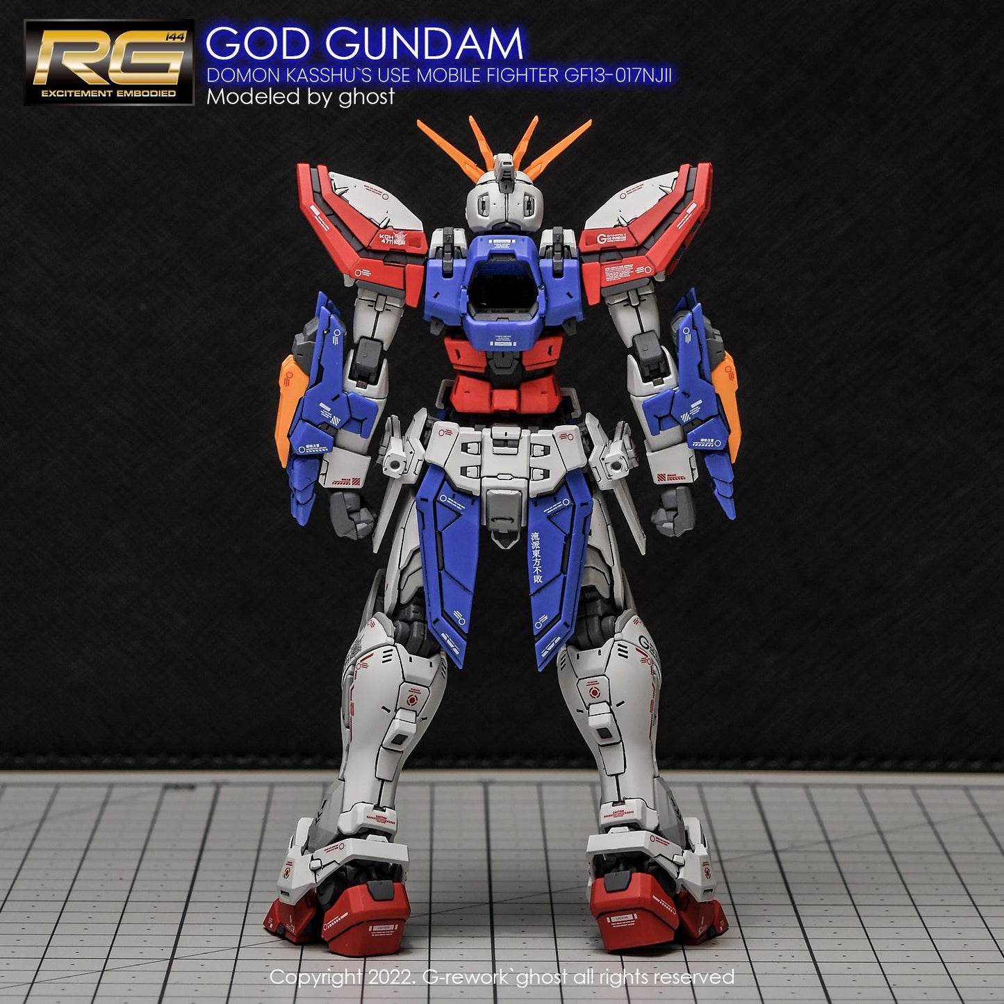 G-REWORK - [RG] GOD GUNDAM Water Decal