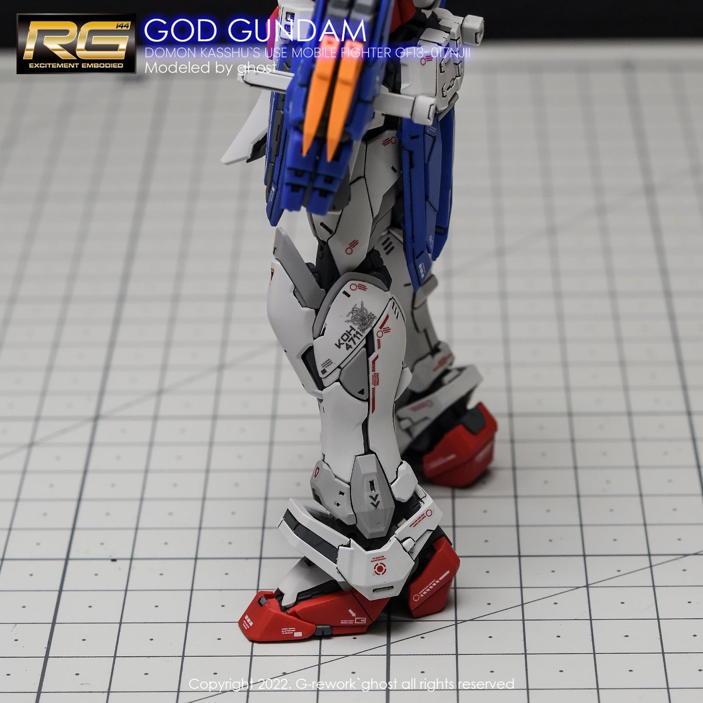 G-REWORK - [RG] GOD GUNDAM Water Decal