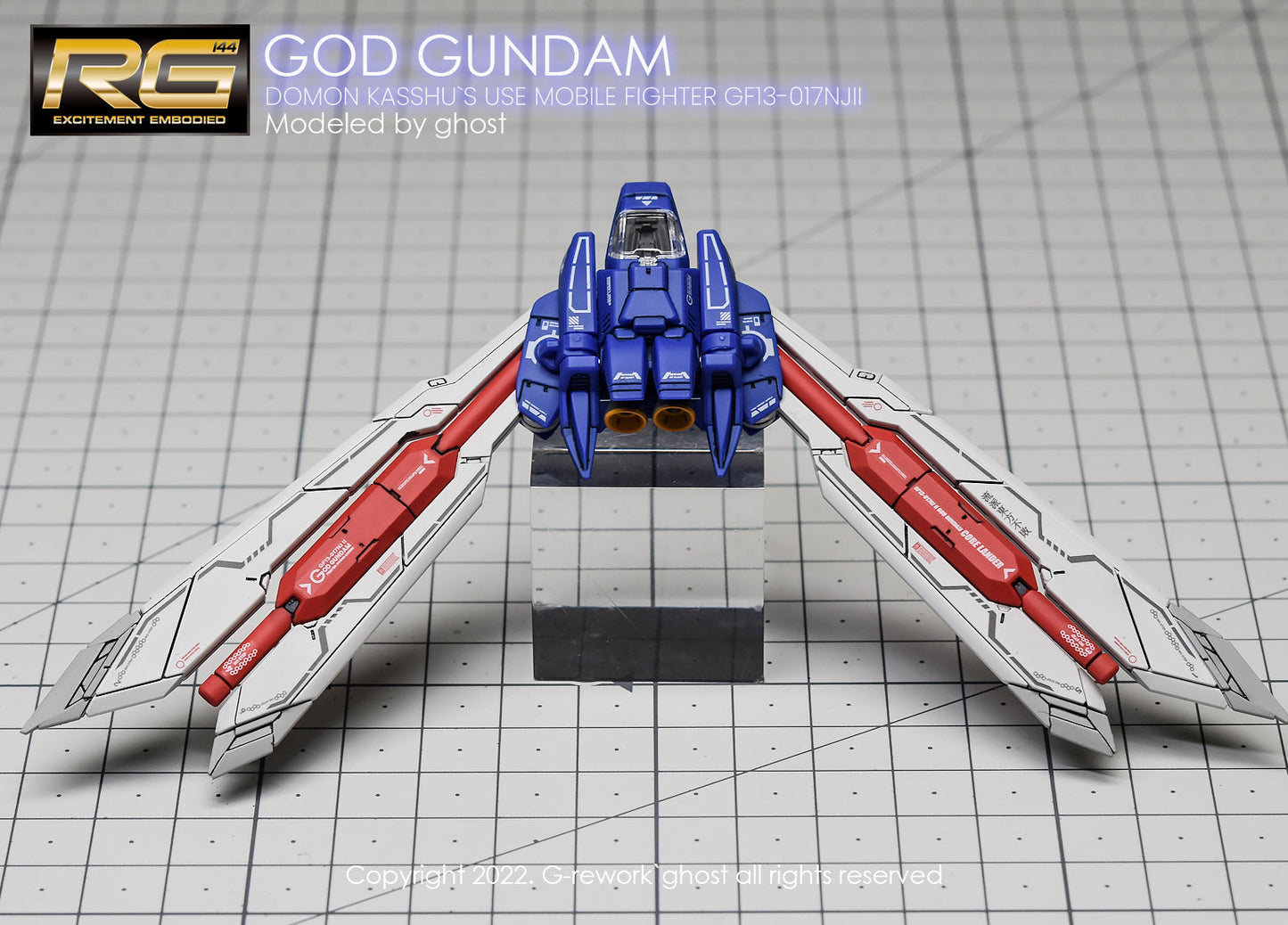 G-REWORK - [RG] GOD GUNDAM Water Decal