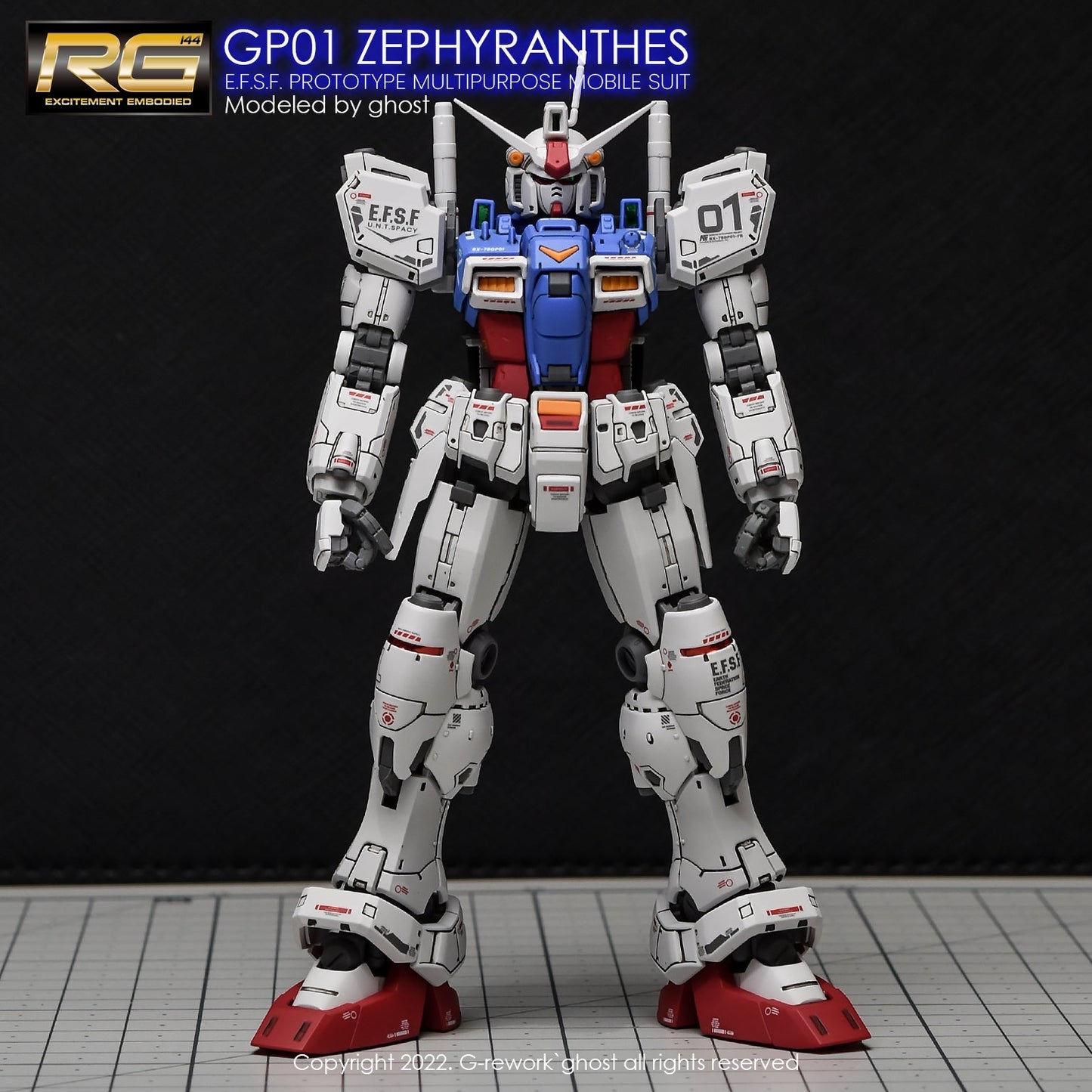 G-REWORK - [RG] GUNDAM GP01 ZEPHYRANTHES Water Decal