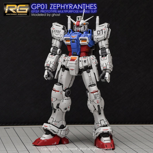 G-REWORK - [RG] GUNDAM GP01 ZEPHYRANTHES Water Decal