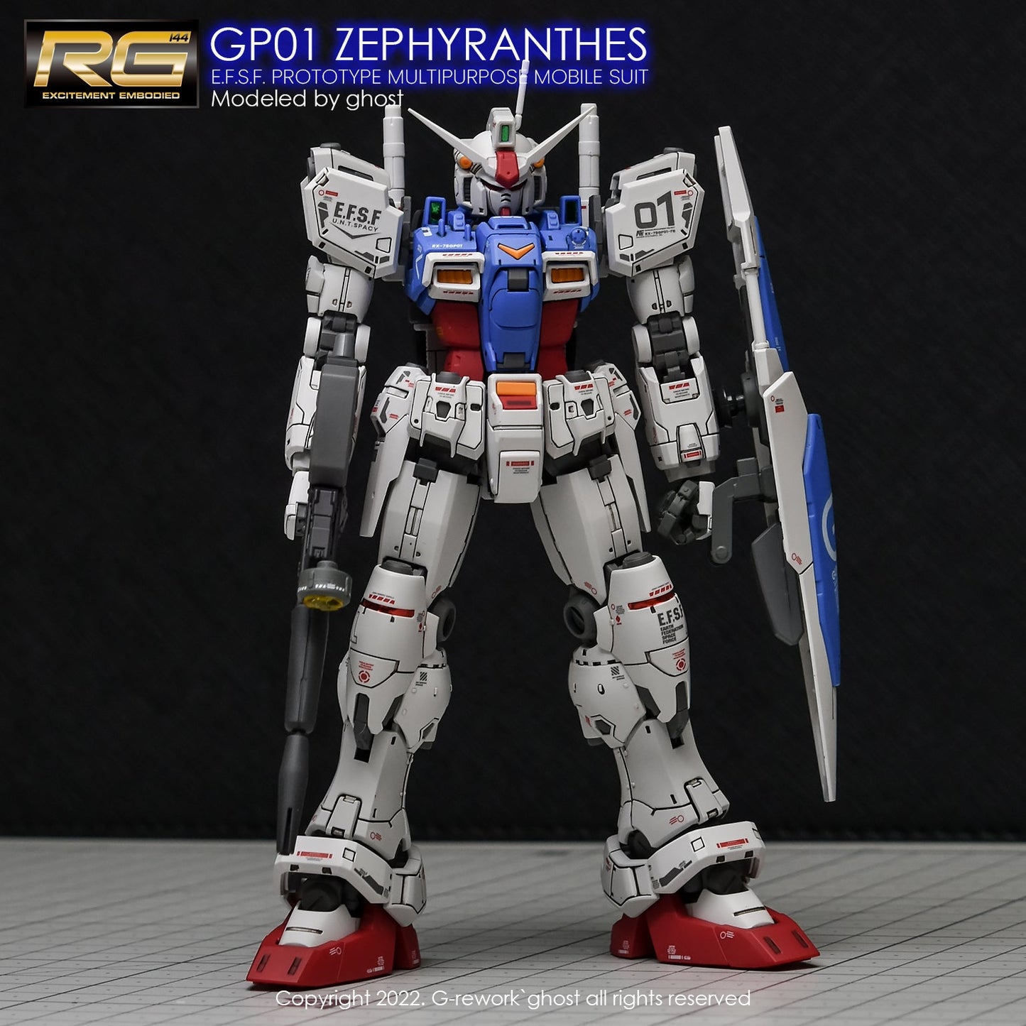 G-REWORK - [RG] GUNDAM GP01 ZEPHYRANTHES Water Decal