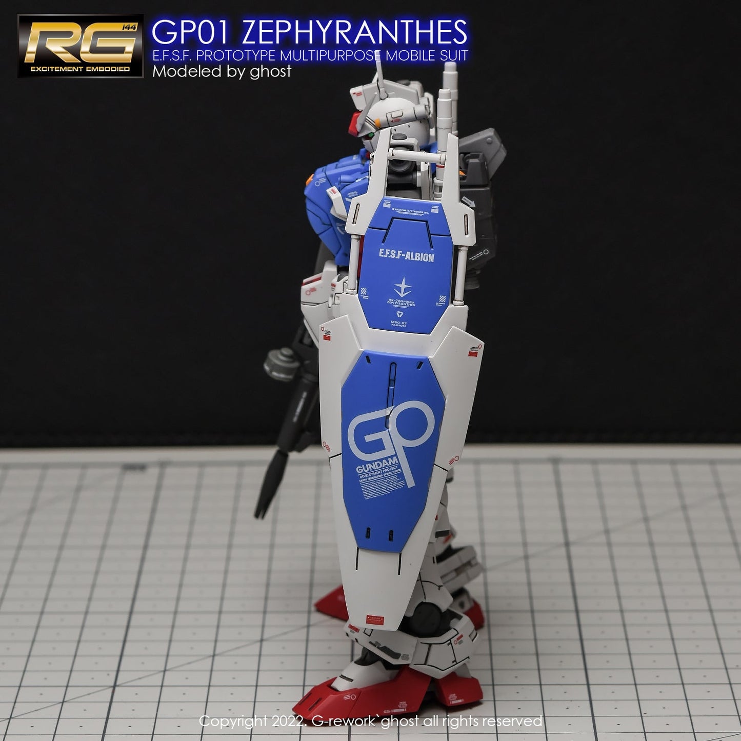 G-REWORK - [RG] GUNDAM GP01 ZEPHYRANTHES Water Decal
