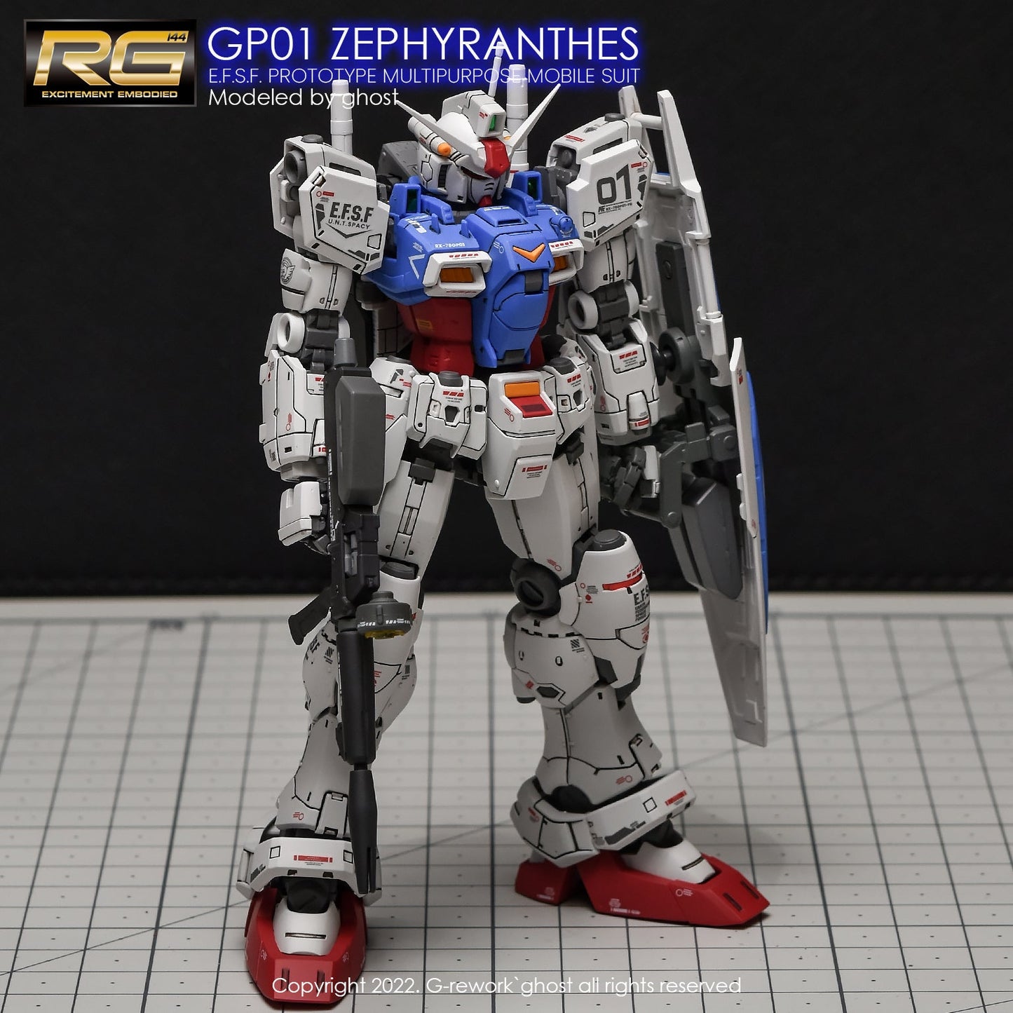 G-REWORK - [RG] GUNDAM GP01 ZEPHYRANTHES Water Decal