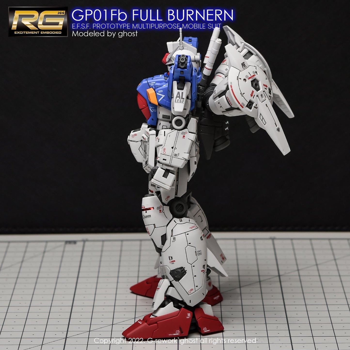 G-REWORK - [RG] GUNDAM GP01Fb  FULL BURNERN Water Decal