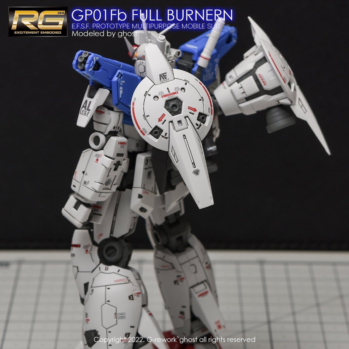 G-REWORK - [RG] GUNDAM GP01Fb  FULL BURNERN Water Decal