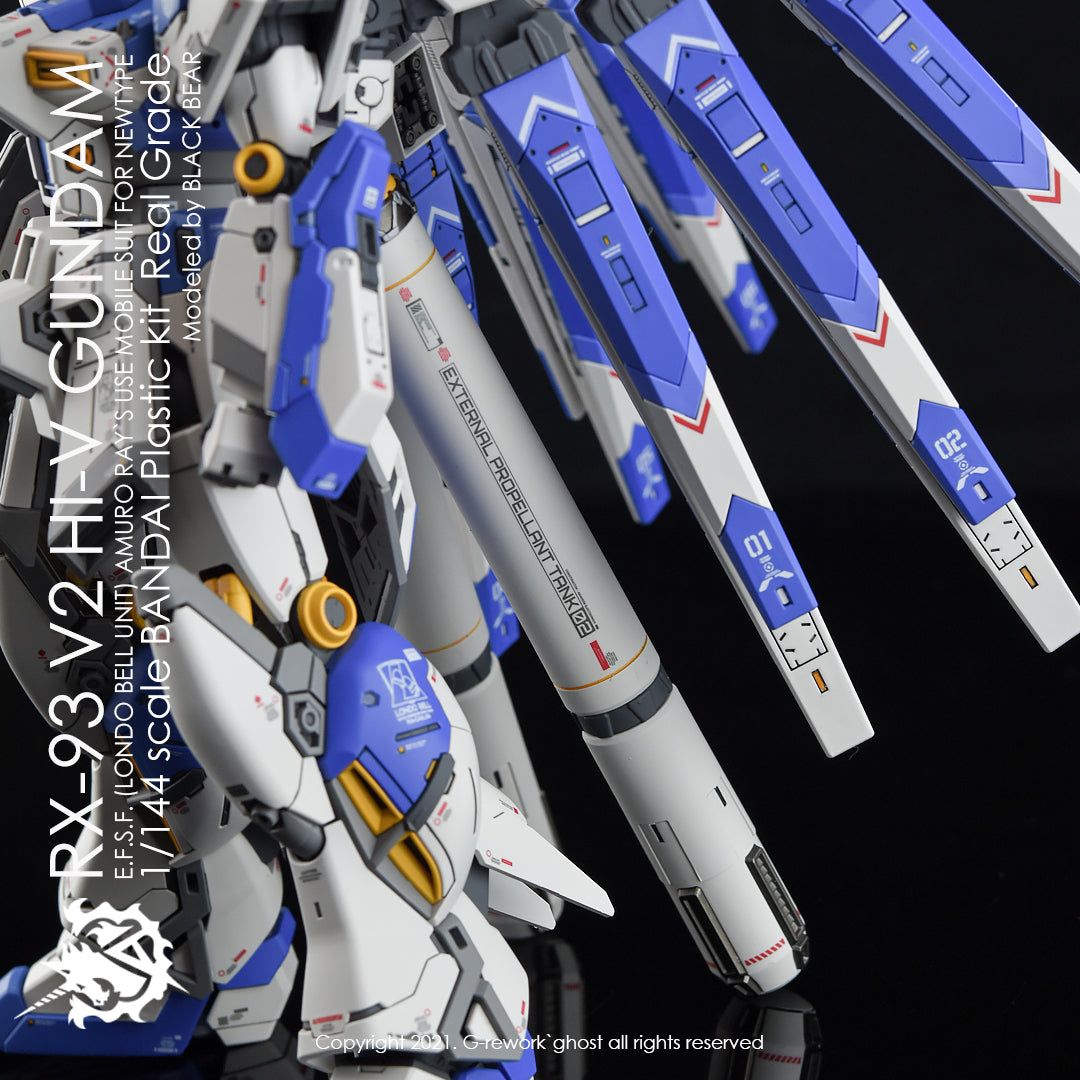 G-REWORK - [RG] HI-V GUNDAM Water Decal