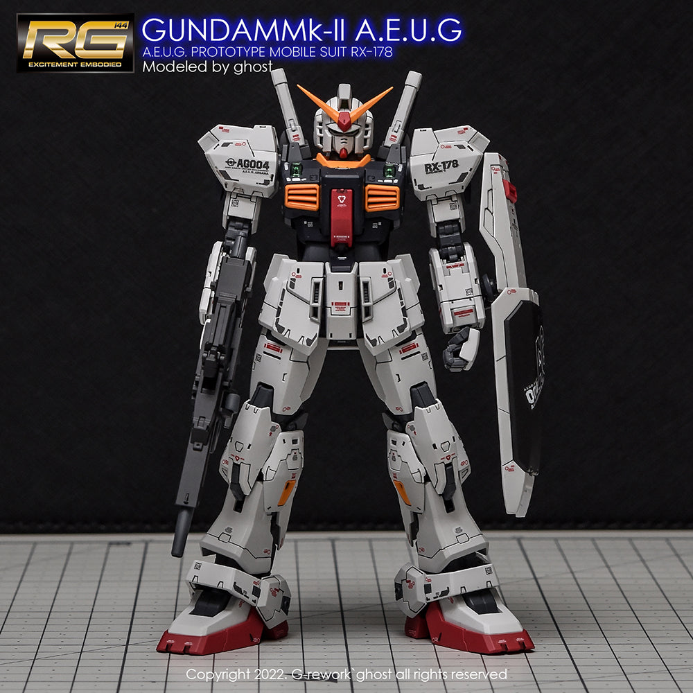 G-REWORK - [RG] RX-178 MK-II GUNDAM [AEUG] Water Decal
