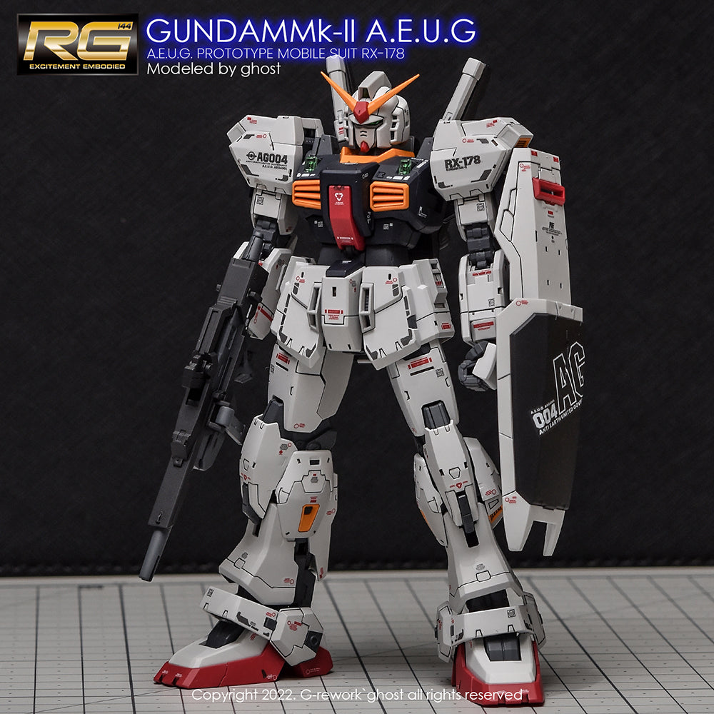 G-REWORK - [RG] RX-178 MK-II GUNDAM [AEUG] Water Decal