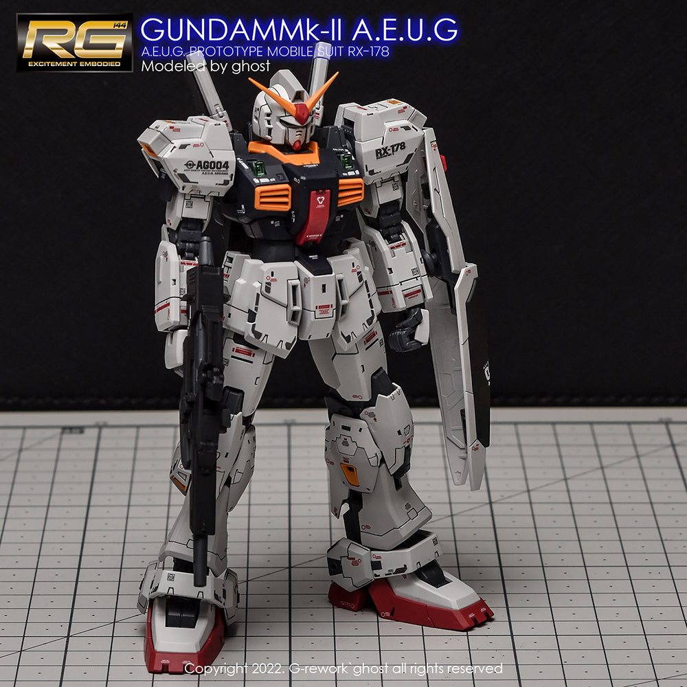 G-REWORK - [RG] RX-178 MK-II GUNDAM [AEUG] Water Decal