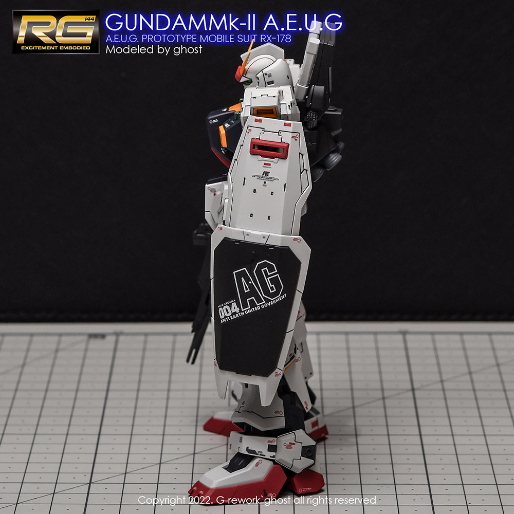 G-REWORK - [RG] RX-178 MK-II GUNDAM [AEUG] Water Decal