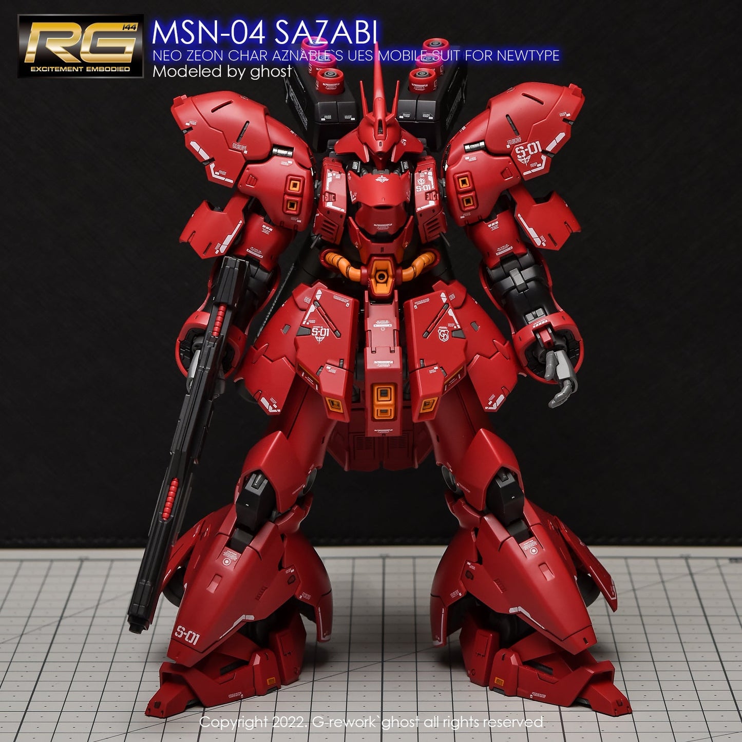 G-REWORK - [RG] SAZABI Water Decal