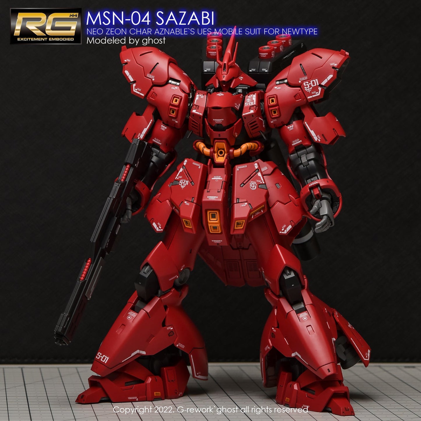 G-REWORK - [RG] SAZABI Water Decal
