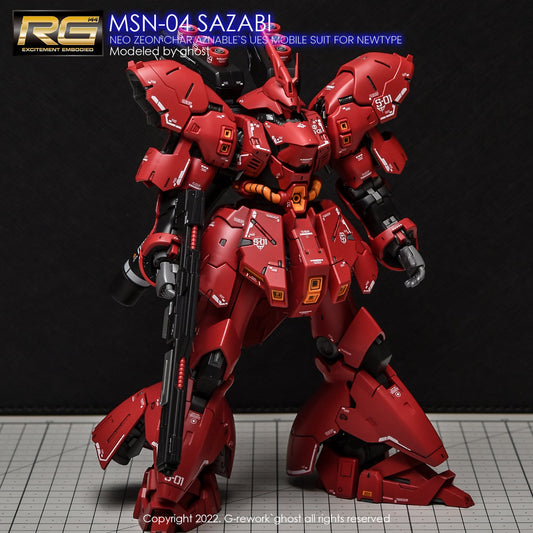 G-REWORK - [RG] SAZABI Water Decal