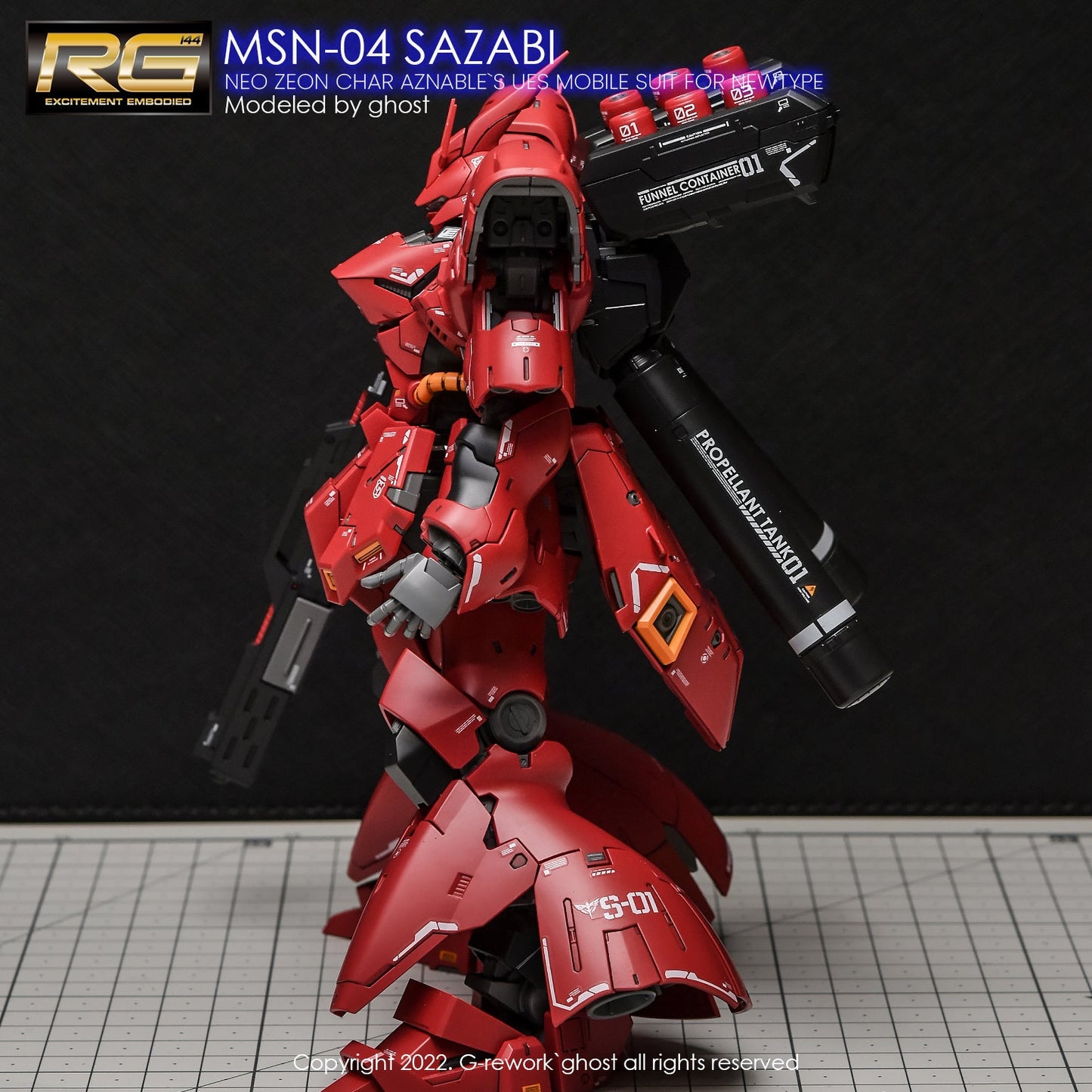 G-REWORK - [RG] SAZABI Water Decal