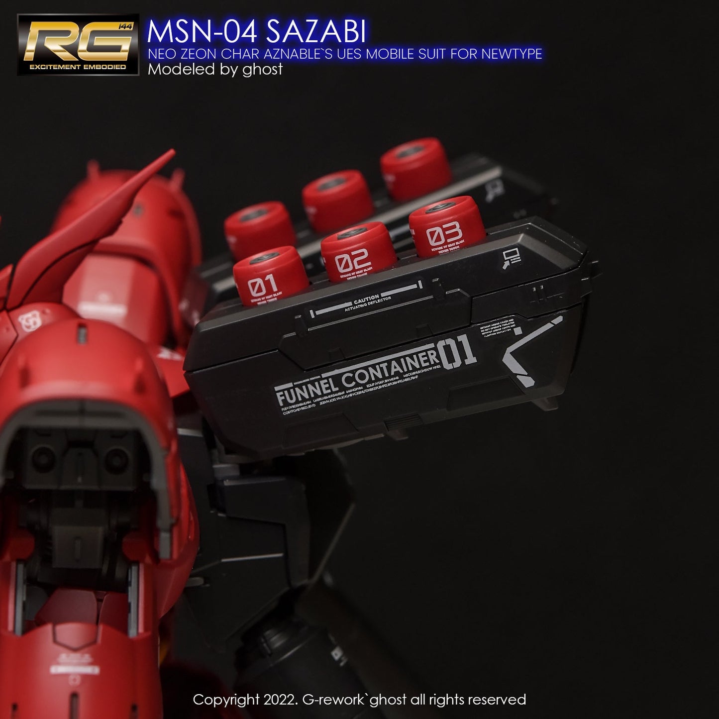 G-REWORK - [RG] SAZABI Water Decal