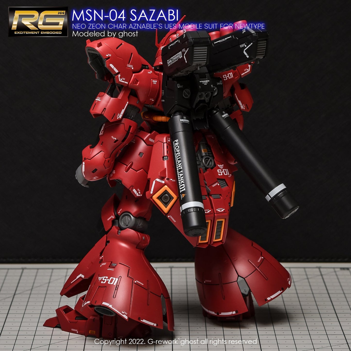 G-REWORK - [RG] SAZABI Water Decal