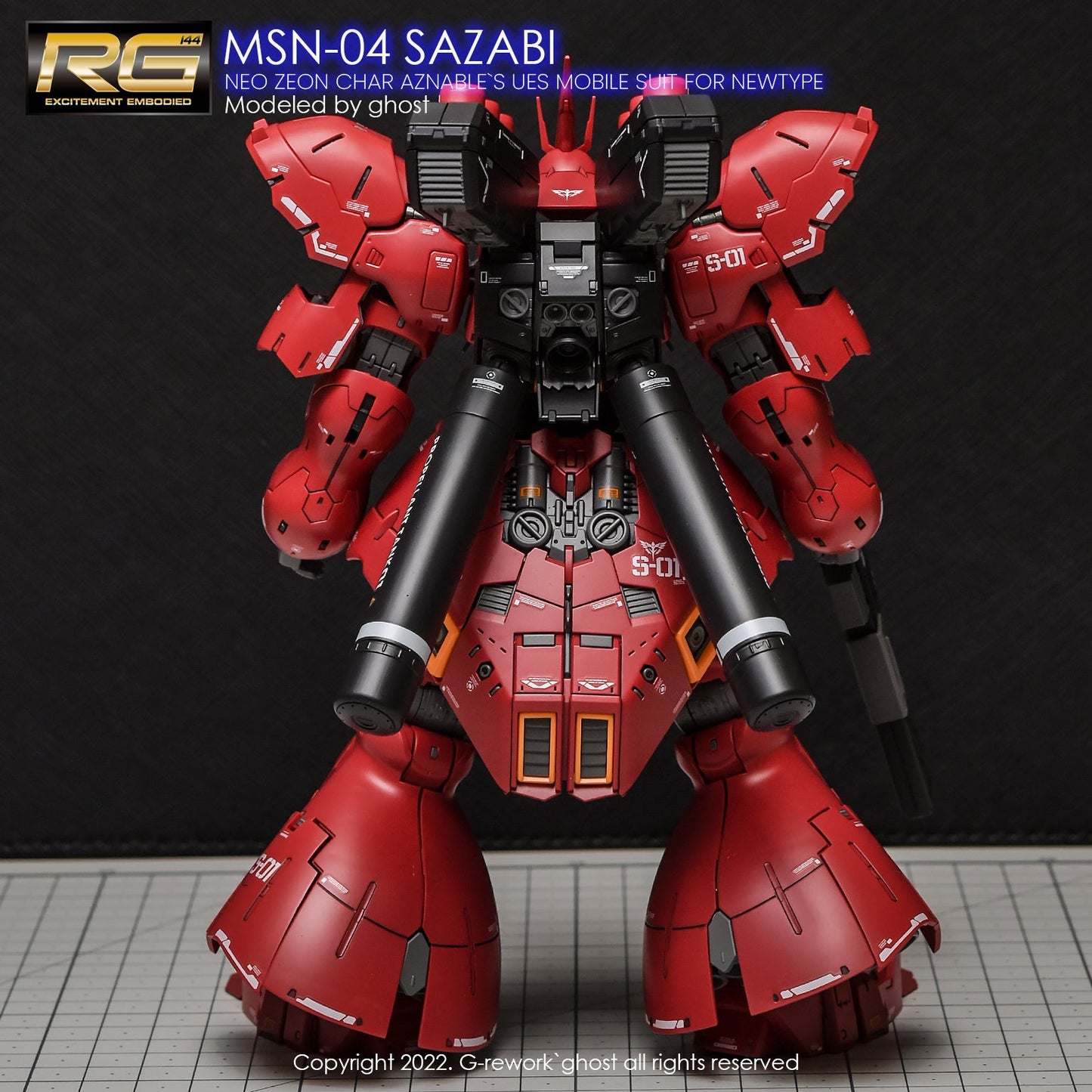 G-REWORK - [RG] SAZABI Water Decal