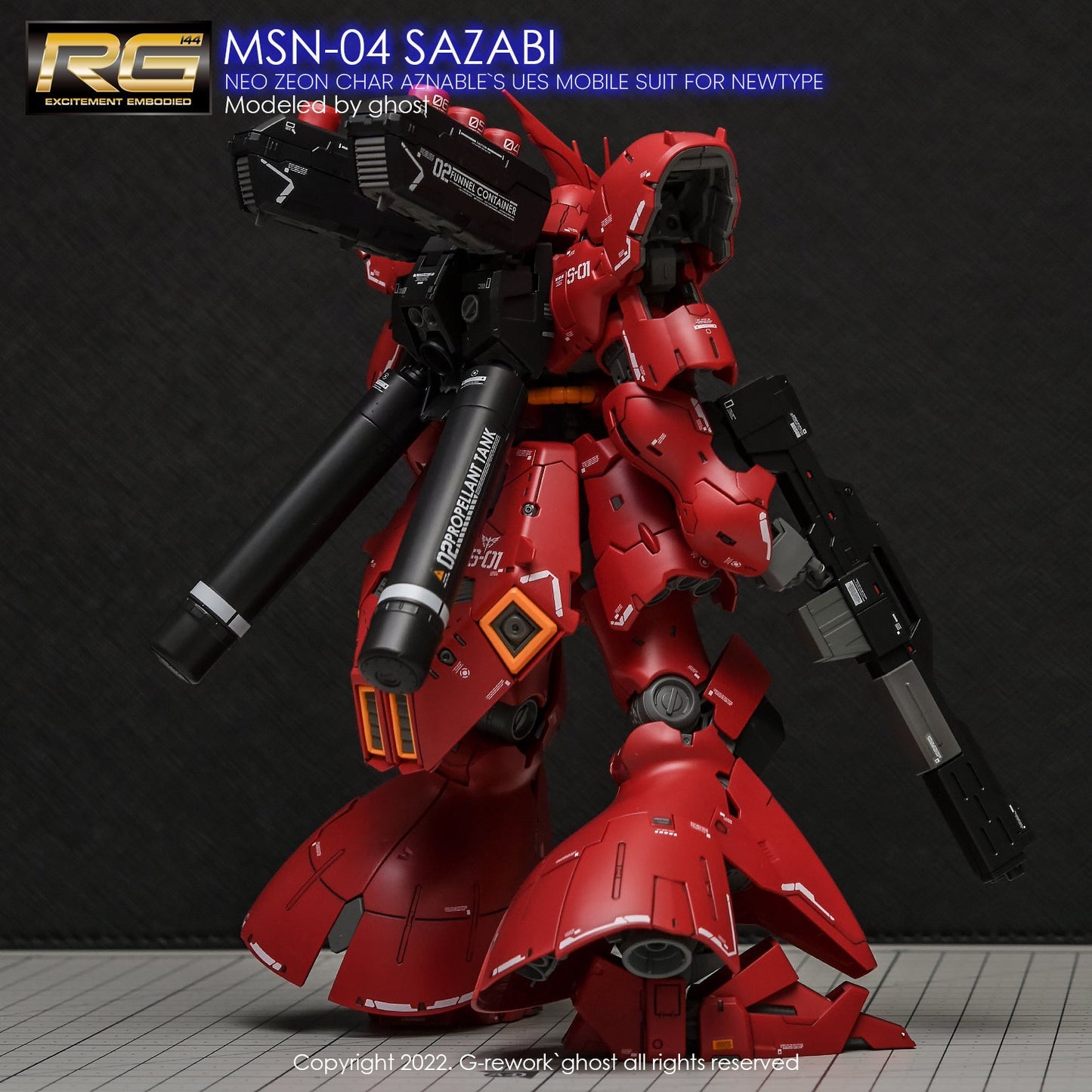 G-REWORK - [RG] SAZABI Water Decal