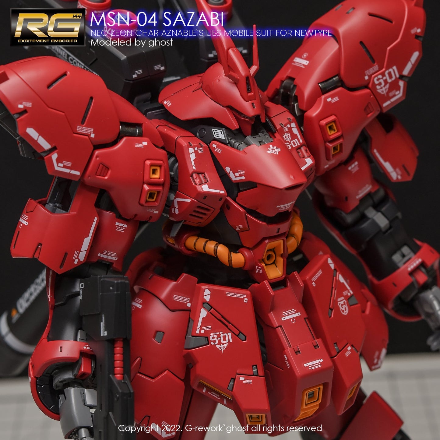 G-REWORK - [RG] SAZABI Water Decal