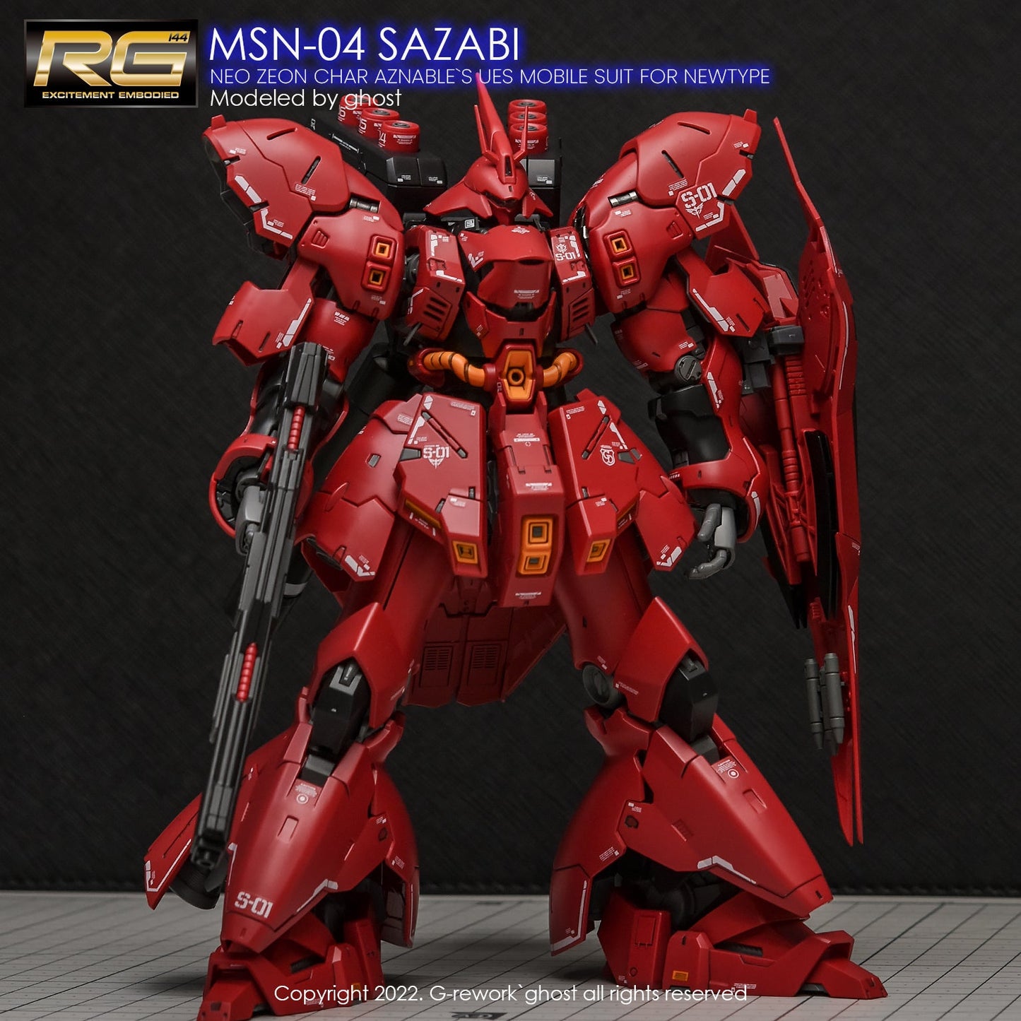 G-REWORK - [RG] SAZABI Water Decal