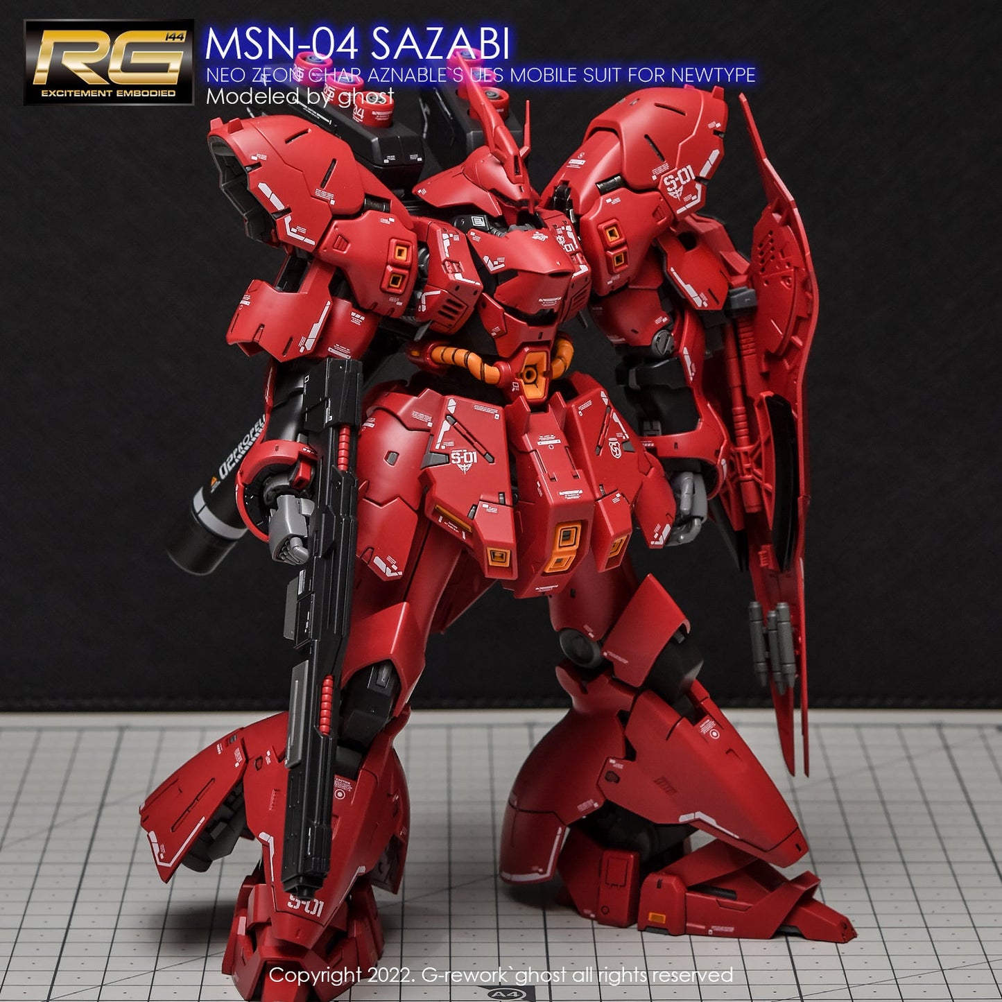 G-REWORK - [RG] SAZABI Water Decal