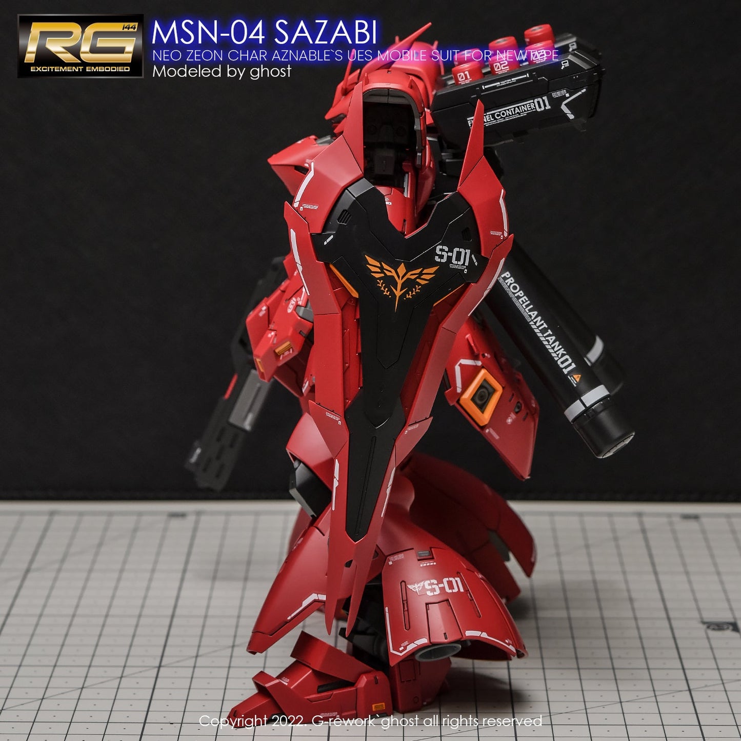 G-REWORK - [RG] SAZABI Water Decal