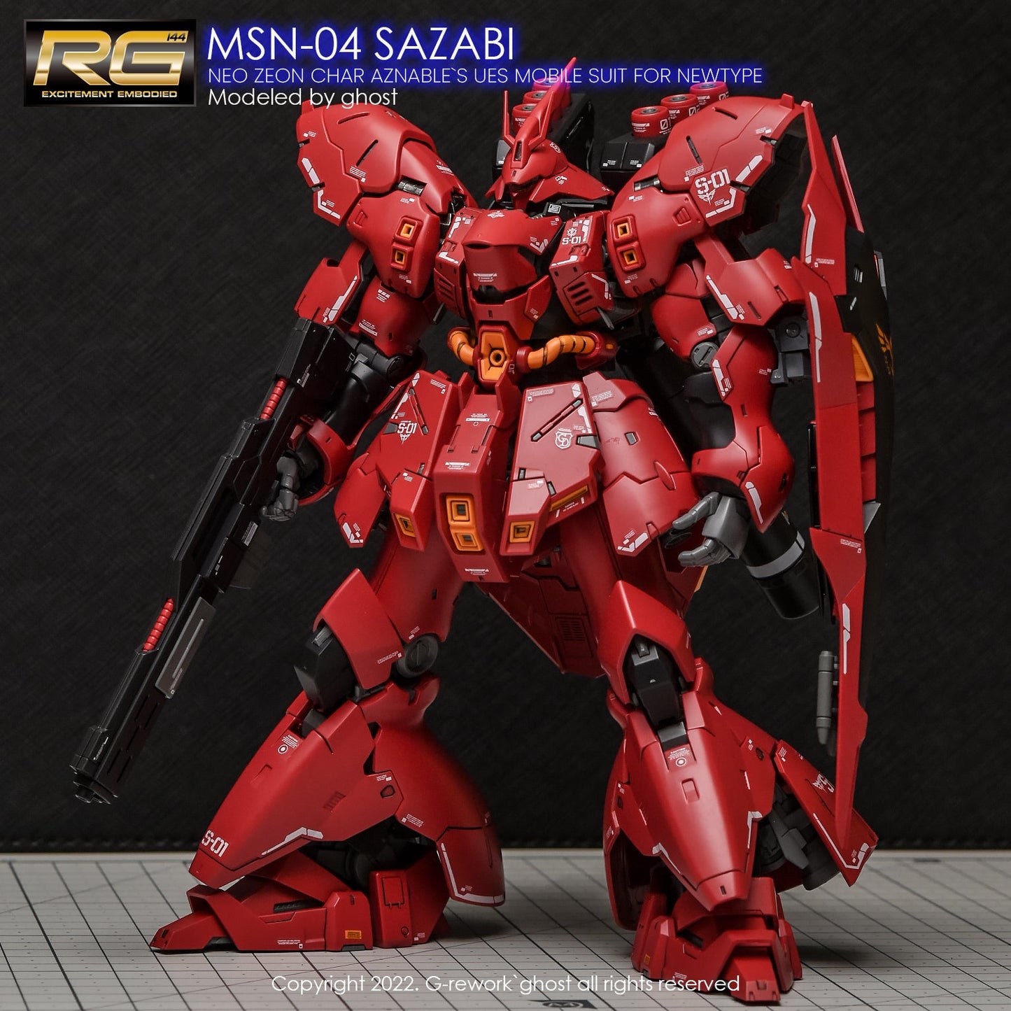 G-REWORK - [RG] SAZABI Water Decal