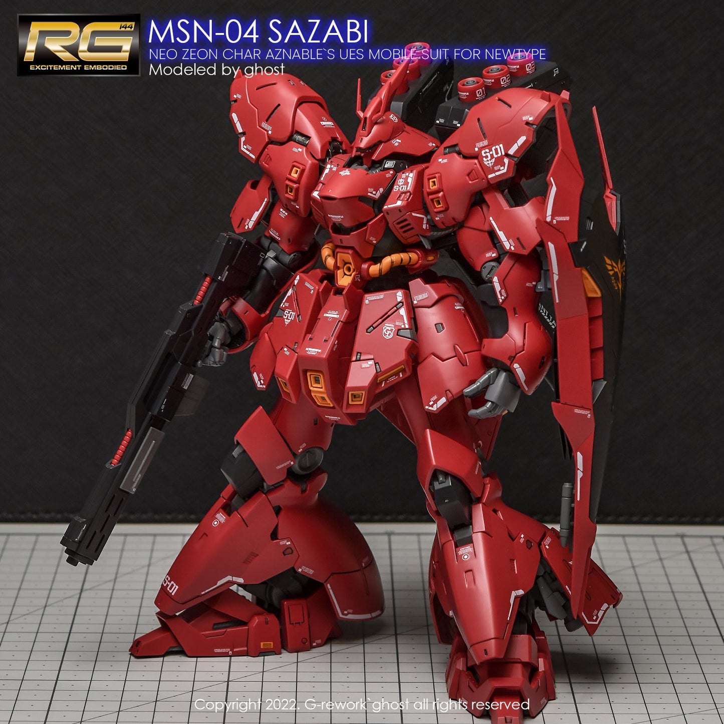 G-REWORK - [RG] SAZABI Water Decal