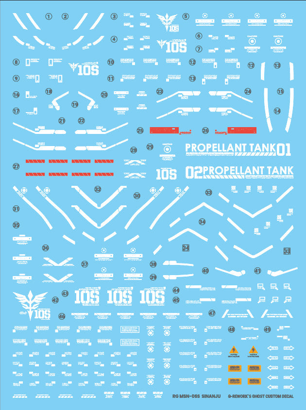 G-REWORK - [RG] SINANJU Water Decal