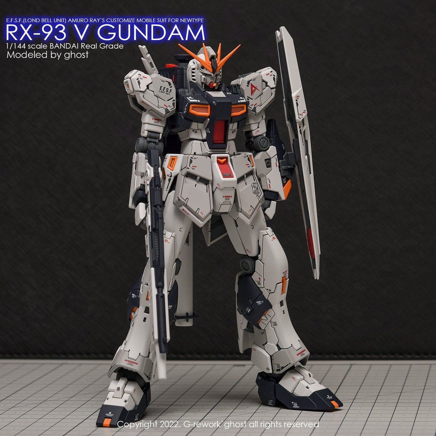 G-REWORK - [RG] RX-93 Nu GUNDAM Water Decal