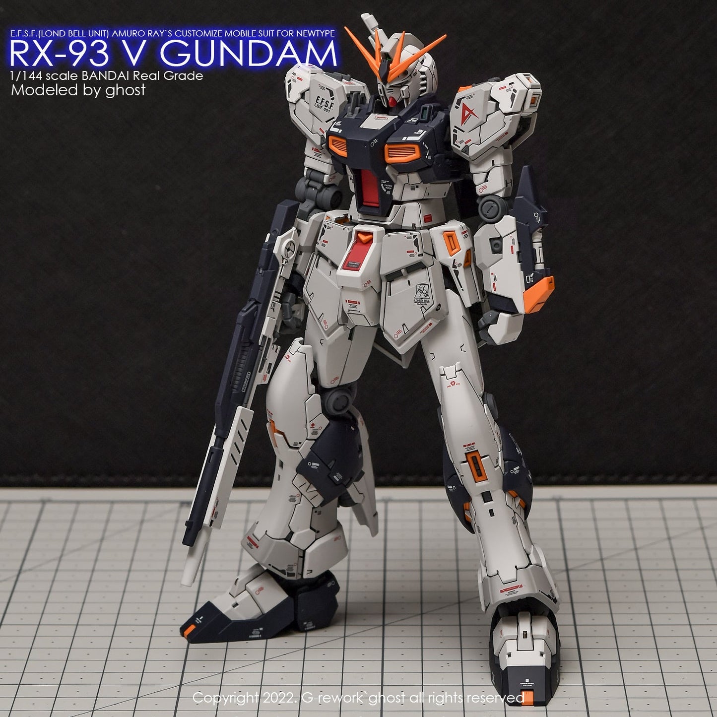 G-REWORK - [RG] RX-93 Nu GUNDAM Water Decal