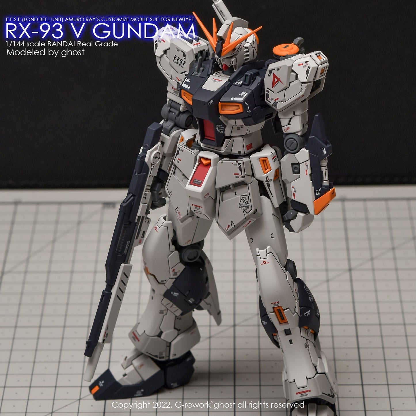 G-REWORK - [RG] RX-93 Nu GUNDAM Water Decal