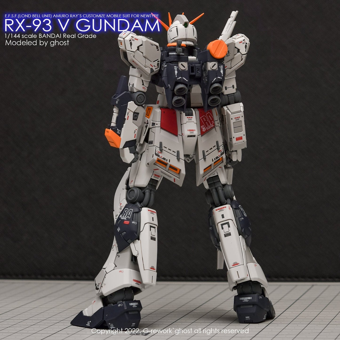 G-REWORK - [RG] RX-93 Nu GUNDAM Water Decal
