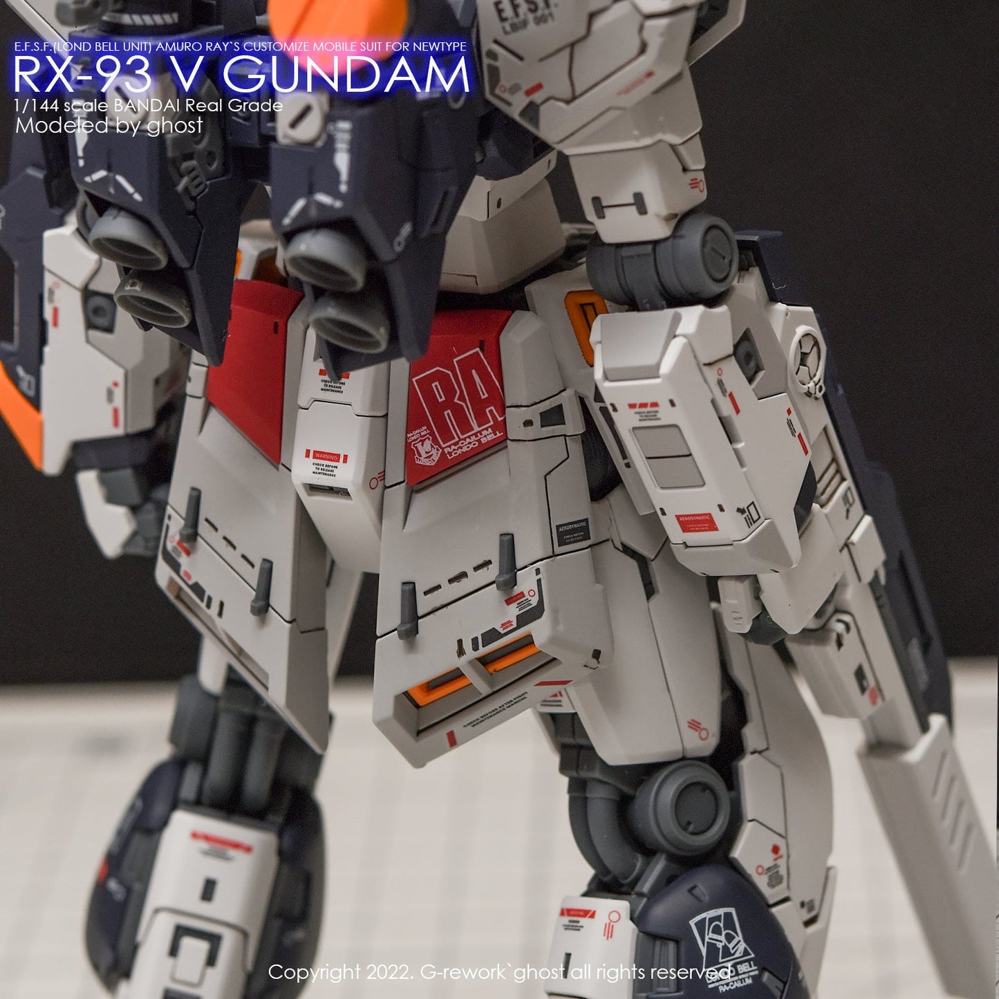G-REWORK - [RG] RX-93 Nu GUNDAM Water Decal