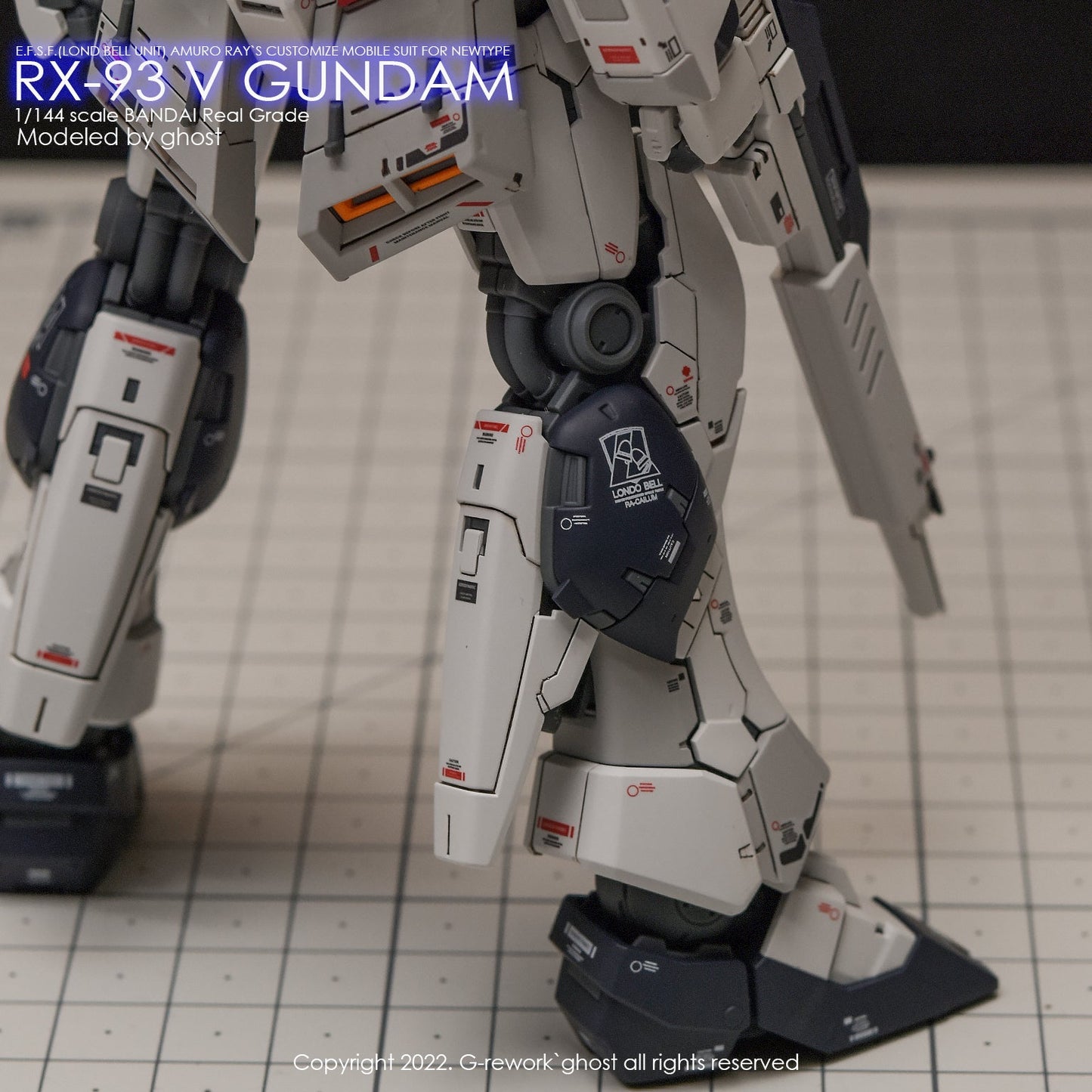 G-REWORK - [RG] RX-93 Nu GUNDAM Water Decal