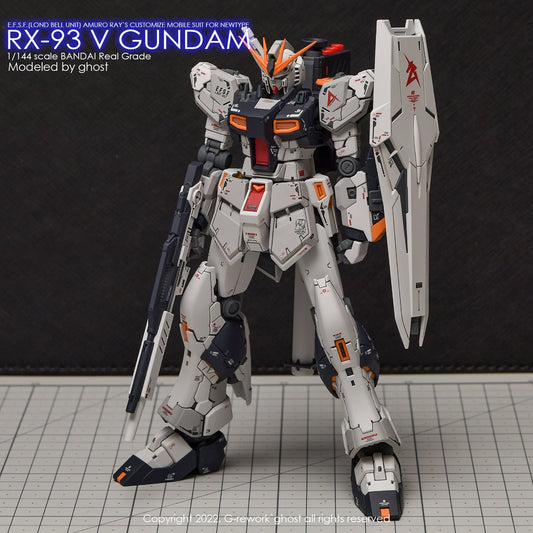 G-REWORK - [RG] RX-93 Nu GUNDAM Water Decal